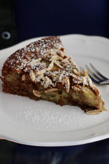 Rharbarber Mandel Kuchen