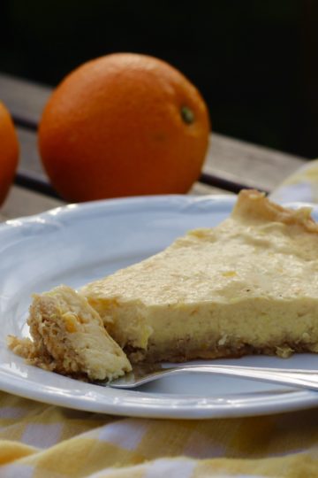 Orangen-Schmand-Tarte