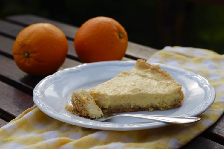 Orangen-Schmand-Tarte