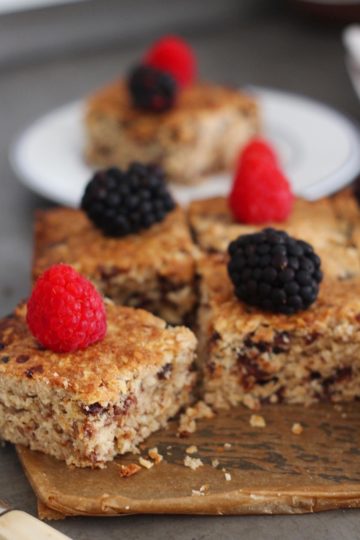 Dattel-Schoko-Flapjacks