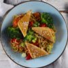 Gebratene Nudeln Bami Goreng Style