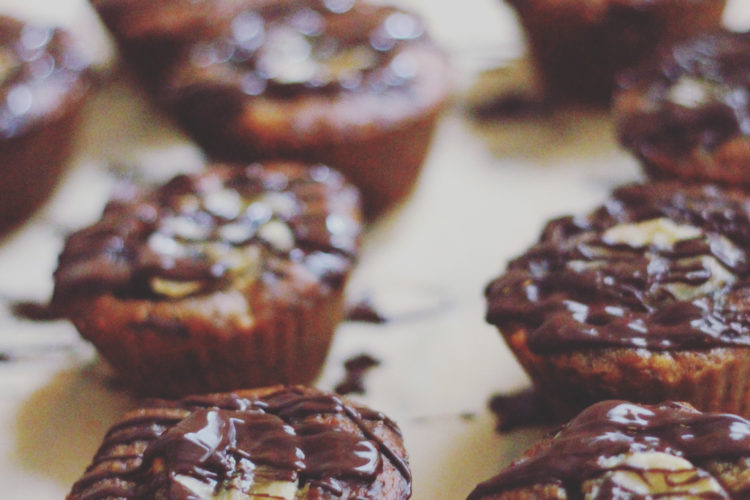 Super saftige Bananen-Schoko-Muffins
